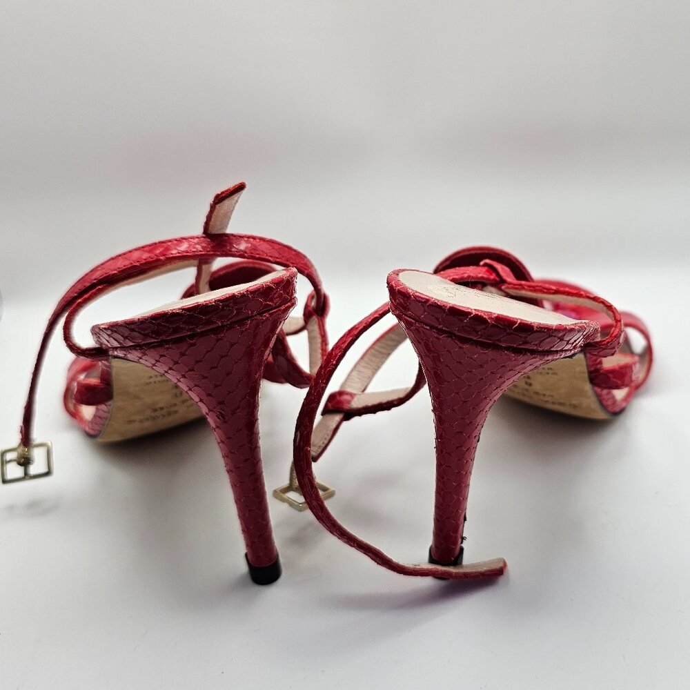 Kate Spade Idalou Parrot Stiletto Sandals – Size 8 (Made in Italy) - Picture 5 of 8